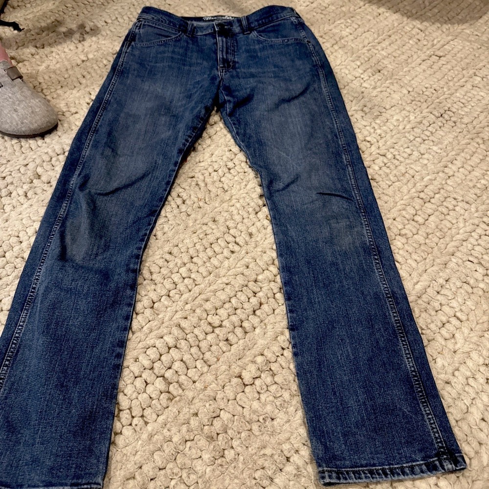 Wrangler Men's Retro Jeans 36x32 Blue, Slim Fit, Straight